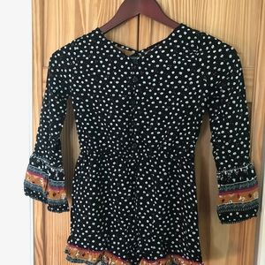 ART CLASS GIRL'S ROMPER